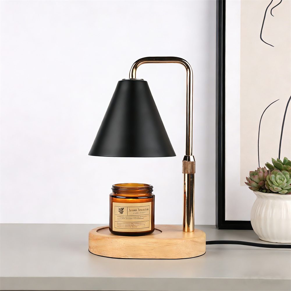 Candle Making Wax Melter - Black Candle Warmer Lamp with Timer