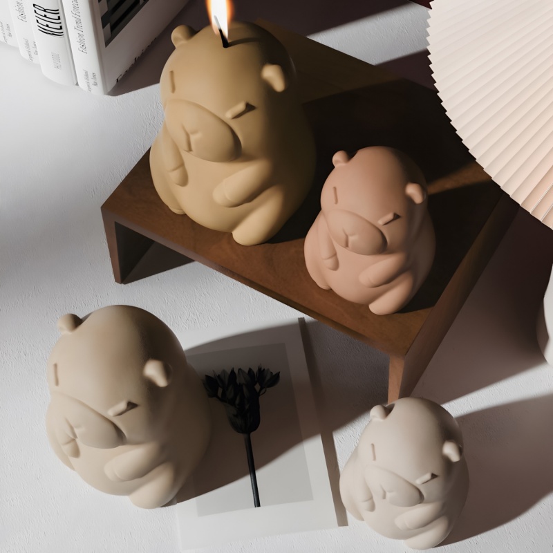 Capybara Pudding Baking Silico - Candle Making Ideas 评论和价格
