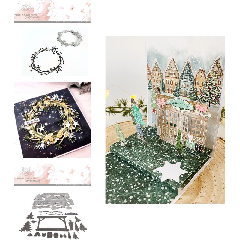 Winter Village Larch Wreath Me - Candle Making Books 评论和价格