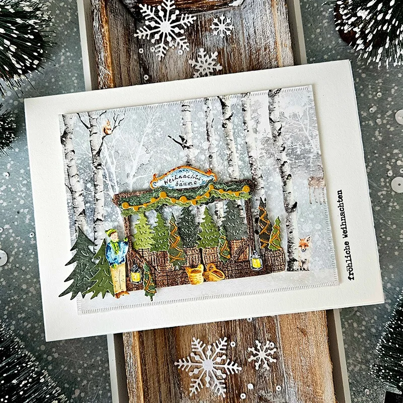 Winter Village Larch Wreath Me - Candle Making Books 评论和价格