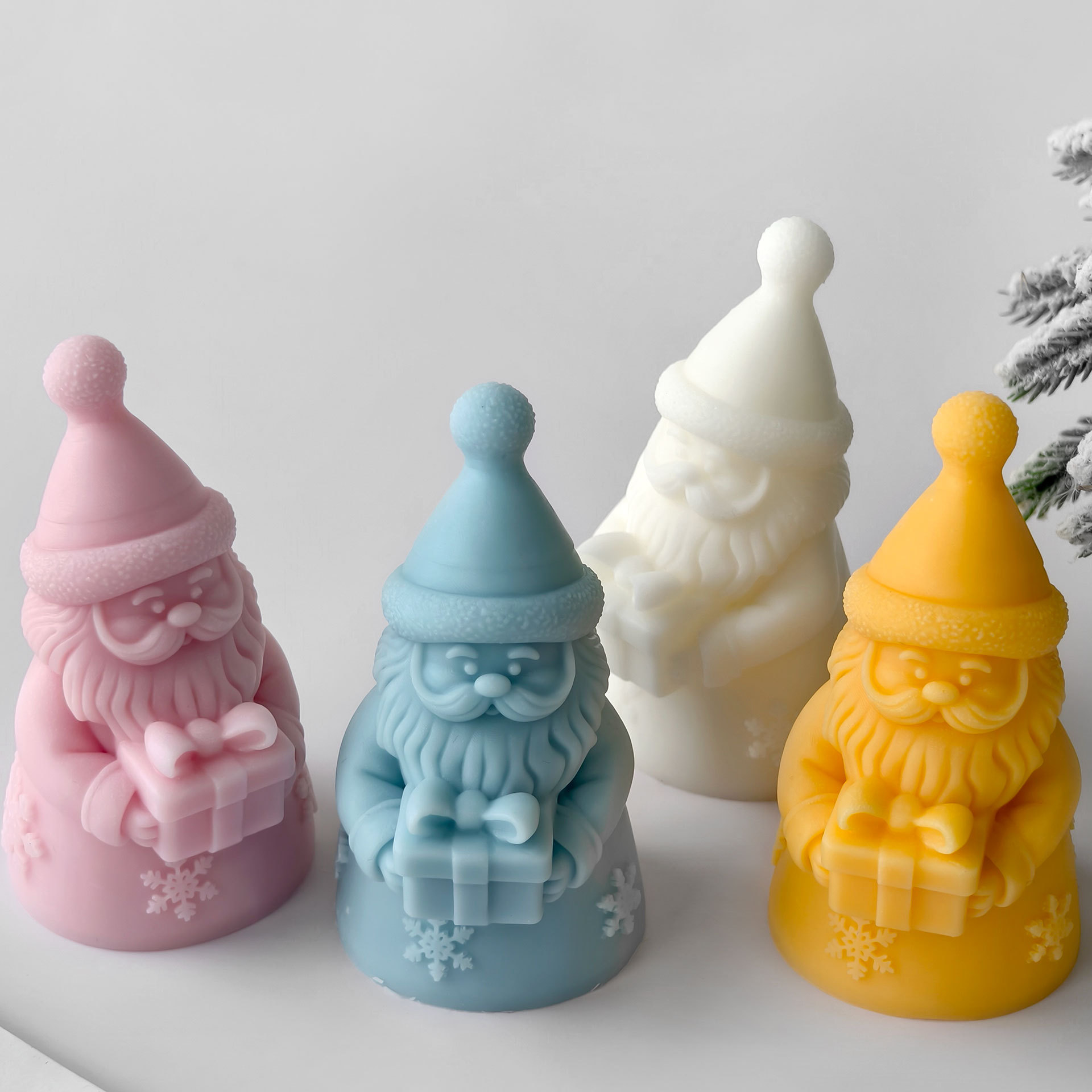 Santa Claus Gift Box Silicone  - Candle Making Wax Melter 评论和价格