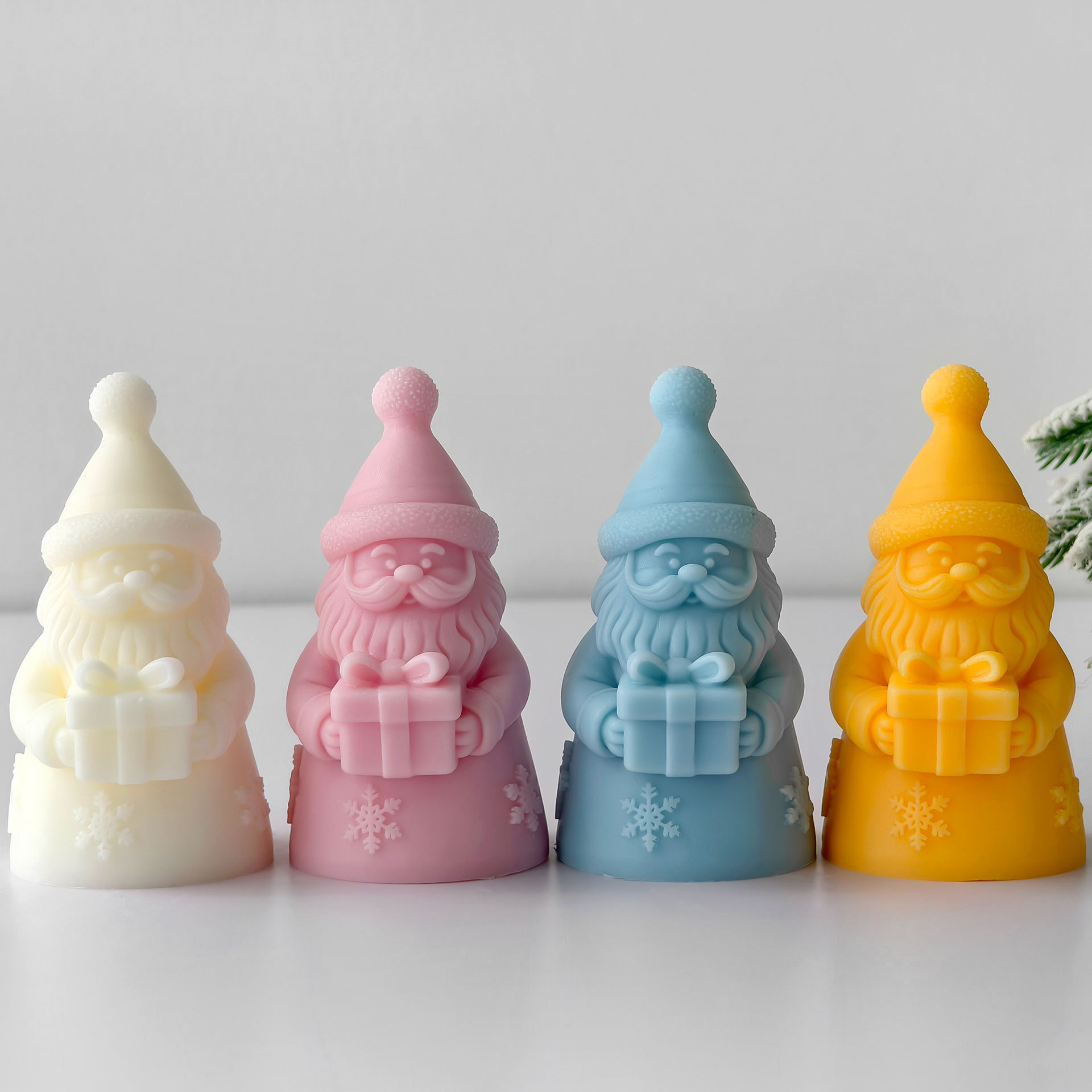 Santa Claus Gift Box Silicone  - Candle Making Wax Melter 评论和价格
