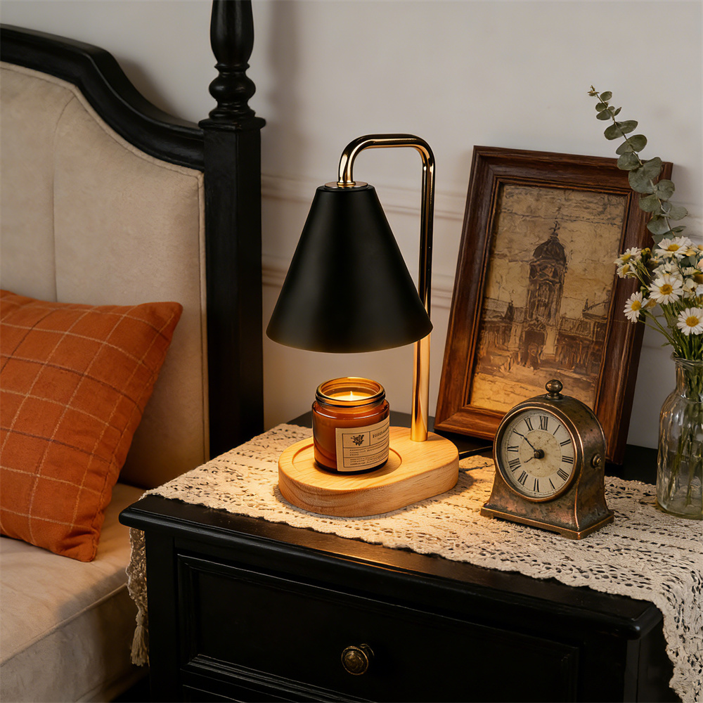 Black Candle Warmer Lamp with  - Candle Making Wax Melter 评论和价格