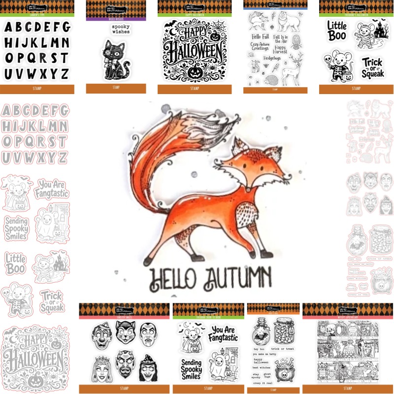 Autumn Animals Happy Halloween - Candle Making Books 评论和价格