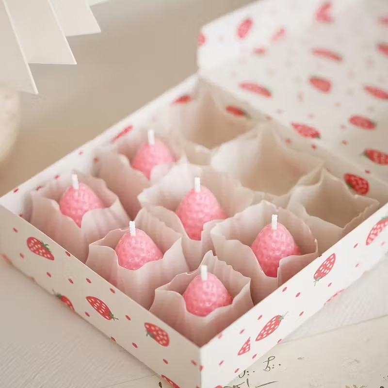 Strawberry Silicone Candle Mol - Candle Making Ideas 评论和价格