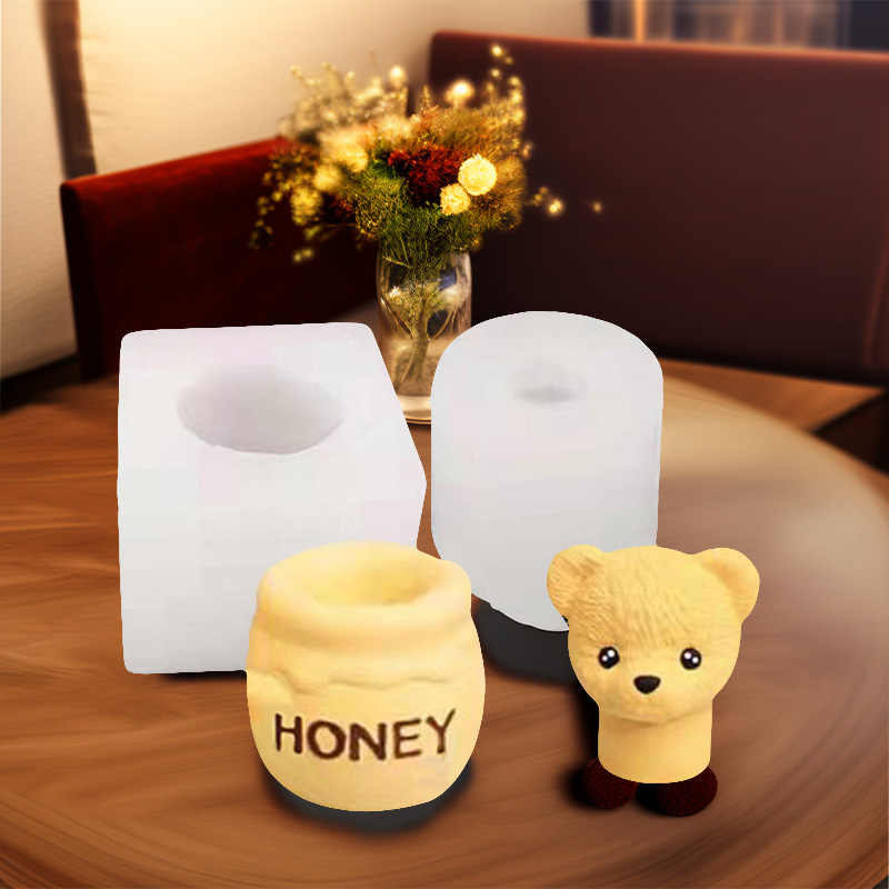 1 Piece, Teddy Bear Aromathera - Candle Making Jars 评论和价格