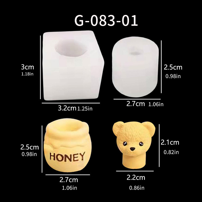 1 Piece, Teddy Bear Aromathera - Candle Making Jars 评论和价格