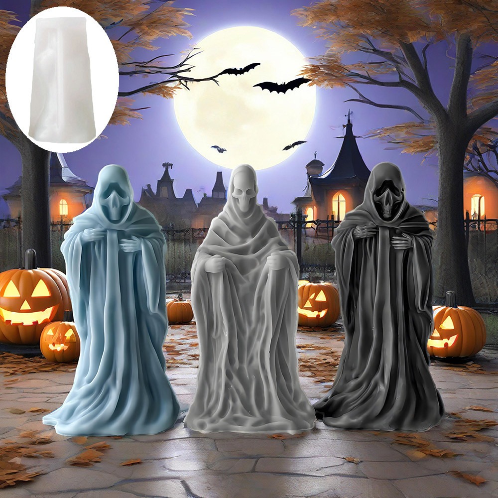3D Skeleton Scent Candle Silic - Candle Making Wax Melter 评论和价格