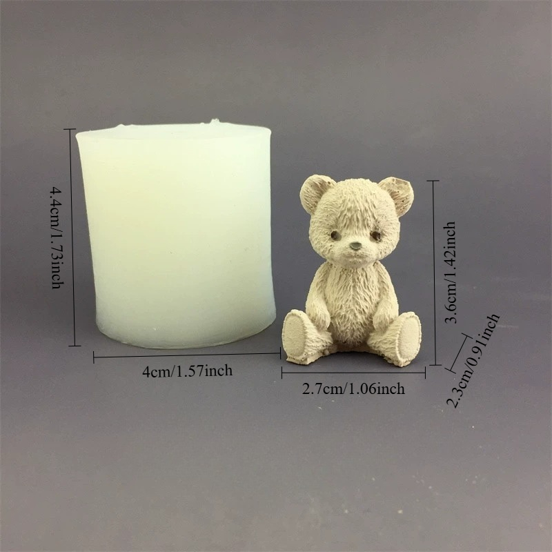 Cute Bear Honey Jar Silicone C - Candle Making Jars 评论和价格