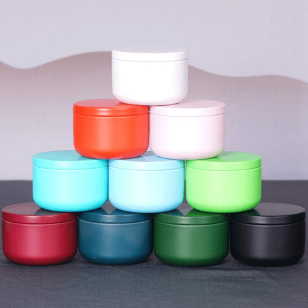 Tea Can with Airtight Lids Tin - Candle Making Jars 评论和价格