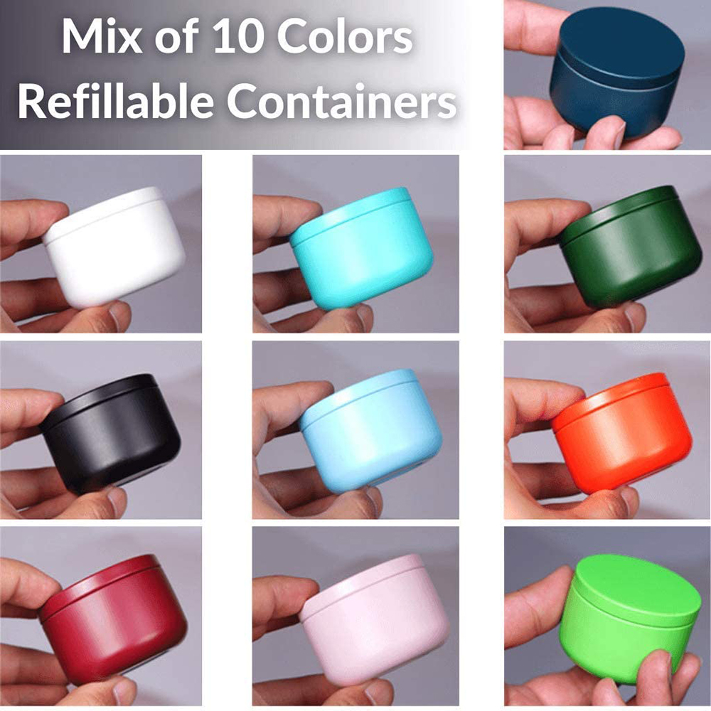 Tea Can with Airtight Lids Tin - Candle Making Jars 评论和价格