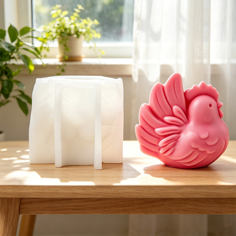 Cartoon Hen Silicone Candle Mo - Candle Making Wax Melter 评论和价格