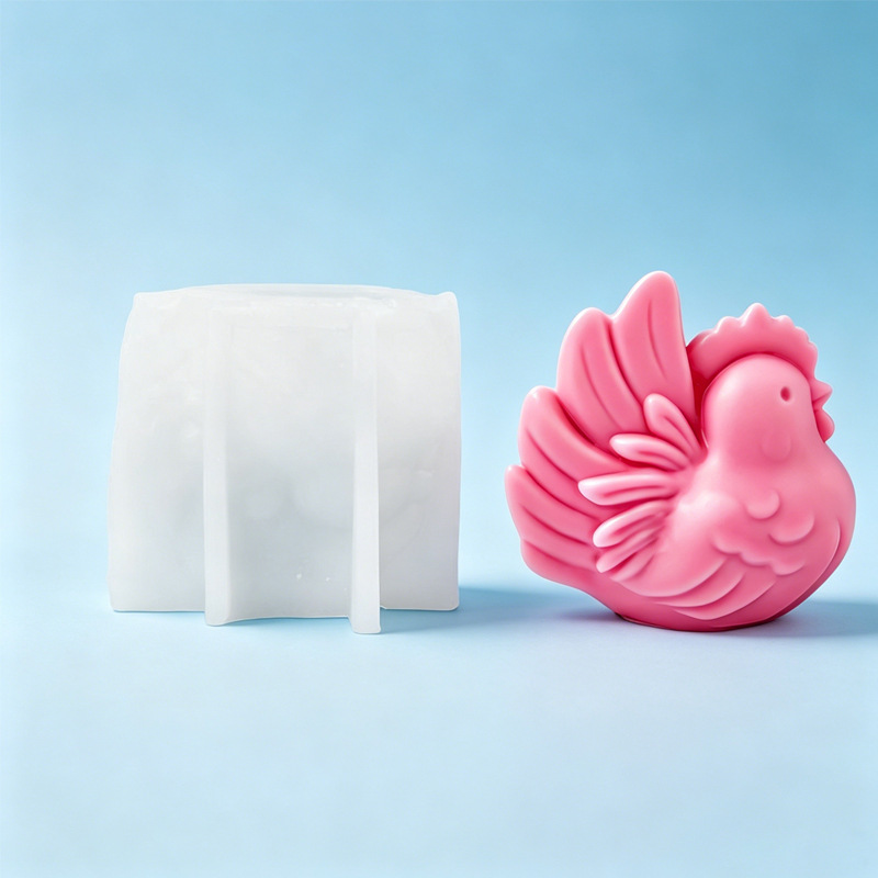 Cartoon Hen Silicone Candle Mo - Candle Making Wax Melter 评论和价格