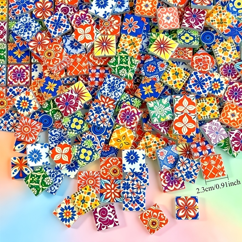 100/200g of Colorful Mosaic Ma - Candle Making Jars 评论和价格